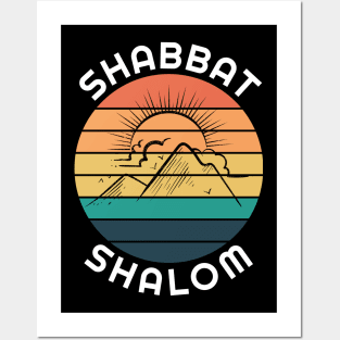 Shabbat Shalom Posters and Art